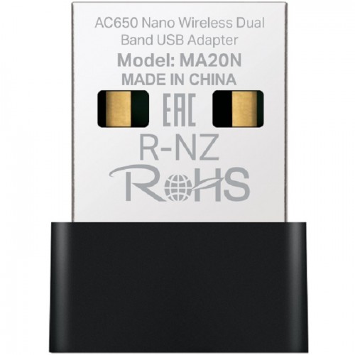 Mercusys MA20N AC650 Nano Wireless Dual Band USB Adapter