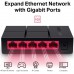 Mercusys MS105G 5-Port 10/100/1,000 Mbps Desktop Switch