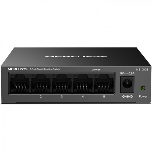 Mercusys MS105GS 5-Port Gigabit Desktop Switch
