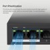 Mercusys MS110P 10-Port 10/100Mbps Desktop Switch with 8-Port PoE+