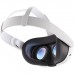 Meta Quest 3 Advanced VR Headset White, 512GB Storage, 2064×2208 Resolution Per Eye, Ring-Free Touch Plus Controllers, TruTouch Haptic Feedback, 3D Spatial Audio, Adjustable Strap