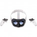 Meta Quest 3 Advanced VR Headset White, 512GB Storage, 2064×2208 Resolution Per Eye, Ring-Free Touch Plus Controllers, TruTouch Haptic Feedback, 3D Spatial Audio, Adjustable Strap