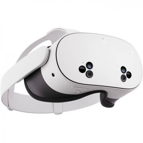 Meta Quest 3S VR Headset 128GB White, 1832×1920 PPE Resolution, 8GB RAM, 96° Horizontal & 90° Vertical FoV, 4,324mAh Battery