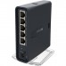 MikroTik hAP ac lite TC Dual-Concurrent 2.4/5GHz AP, 802.11ac, Five Ethernet ports, PoE-out on port 5, USB for 3G/4G support, universal tower case