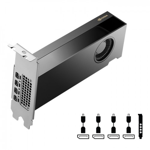 PNY NVIDIA 2000 Ada 16GB GDDR6 Graphics Card 128-Bit Memory 224 GB/sec Memory Bandwidth VCNRTX2000ADA-SB 