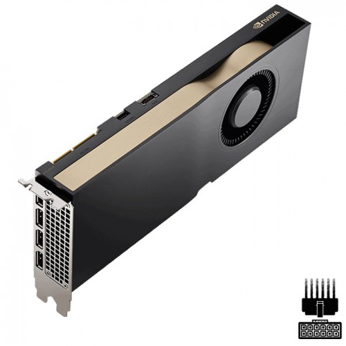 PNY NVIDIA RTX A5000 PCI-Express x16 Gen 4.0 Dual Slot 24 GB GDDR6 ECC 384-bit VCNRTXA5000-SB