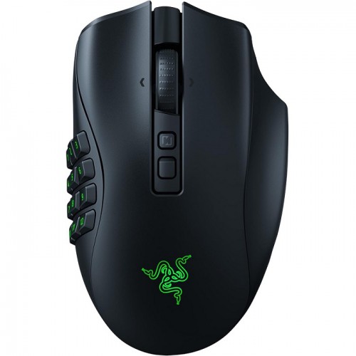 Razer Naga V2 Pro MMO Wireless Gaming Mouse With Hyperscroll Pro Wheel–Black
