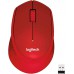 Logitech M330 Silent Plus Wireless Mouse Red