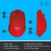 Logitech M330 Silent Plus Wireless Mouse Red