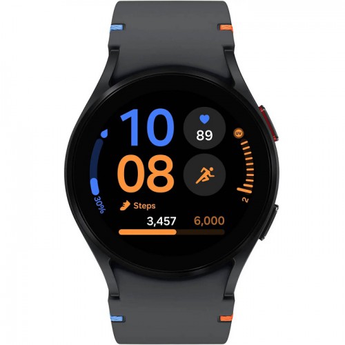 Samsung Galaxy Watch FE Smartwatches, 40mm Super Amoled Displaty, 1.18 Ghz Dual-Core Processor, Bluetooth v5.3 Connectivity, Accelerometer, Barometer, 5 ATM Durability, Black SM-R861