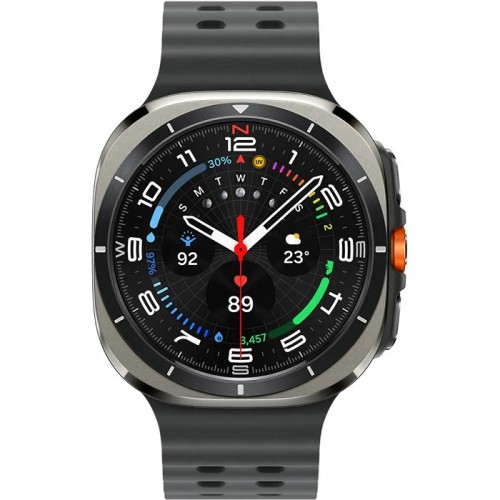 Samsung Galaxy Watch Ultra Smartwatch-47mm, Galaxy Al-powered, 4G LTE Bluetooth Connectivity, GPS, Health Monitoring, Fitness Tracker, 10ATM Water Resistnce, Titanium Silver PTSMWATCHULTRASILVER