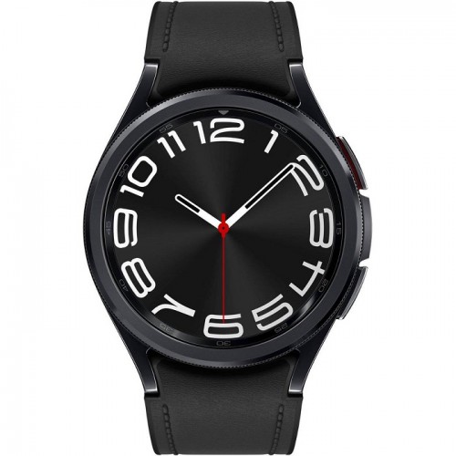 Samsung Galaxy Watch 6 Classic 43mm Smartwatch, 1.3" Super Amoled Sapphire Crystal Display, Bluetooth, Health Monitoring, Fitness Tracker, Fast Charging, 5ATM+IP68, Graphite SM-R950NZKAMEA
