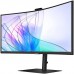Samsung S65VC 34 Inch Ultra-Wide Business Monitor With Webcam–UWQHD VA Display, 100Hz, 5MP IR Webcam, 1000R Curve, Adaptive Picture, Built-In Speakers, Black LS34C650VAMXUE