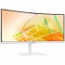 Samsung ViewFinity S65TC 34 Inch UWQHD Curved Monitor–100Hz, 1000R Curve, FreeSync, KVM Switch, Built-In Speakers, White LS34C650TAMXUE