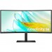 Samsung ViewFinity S65UC 34 Inch Ultra-Wide Curved Monitor–UWQHD VA Display, 100Hz, 5ms, 1000R Curve, FreeSync, Built-In Speakers, KVM Switch, Black LS34C650UAMXUE