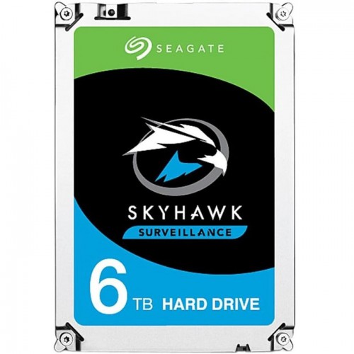 Seagate SkyHawk 6TB Internal Hard Drive -SATA 6.0Gb/s - 256MB Buffer ST6000VX001