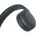 Sony WH-CH520 Wireless Headphones Black, 2.4GHz Band Frequency, Bluetooth 5.2, 40-Hour Battery, Fast Charging