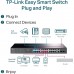 TP-Link 28-Port Gigabit Easy Smart Switch with 24-Port PoE+ TL-SG1428PE