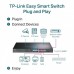 TP-Link 16 Port Gigabit PoE Switch 16 PoE+ Ports @192W, w/ 2 SFP Slots