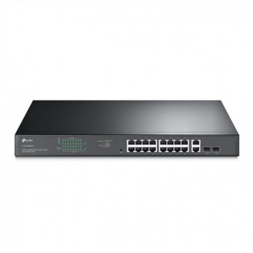 TP-Link 16 Port Gigabit PoE Switch 16 PoE+ Ports @192W, w/ 2 SFP Slots