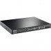 TP-Link JetStream T2600G-28MPS (TL-SG3424P) 24-Port Gigabit L2 Managed PoE+ Switch with 4 SFP Slots (Supports 24 PoE+ Ports, 384 W Budget, Rackmount)