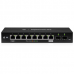 Ubiquiti EdgeSwitch 10X, 10-Port Gigabit Switch with Poe Passthrough ES-10X