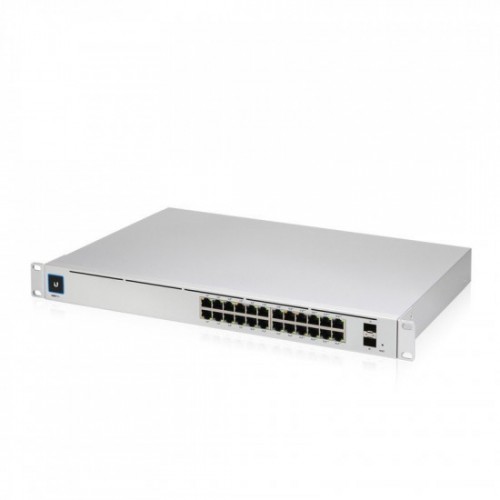 Ubiquiti USW-PRO-24 Networks UniFi Switch PRO 24-Port Gigabit Managed Switch with 24 x Gigabit Ethernet Ports, 2 x 10Gb SFP+ Ports