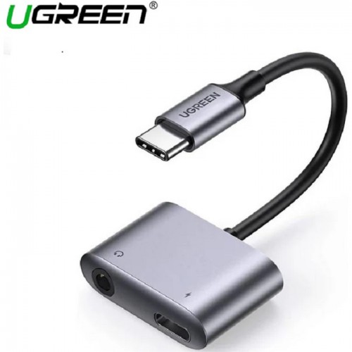 UGreen Usb-C To 3.5MM Audio Adapter Gray UG.CM231-60164