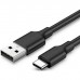 UGreen Usb-A To Usb-C Cable 2M Black UG.US287-60118.BK