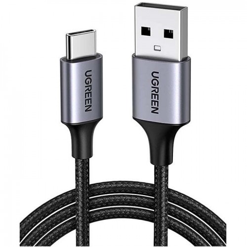 UGreen Usb-A To Usb-C Braided Cable 1M Black UG.US288-60126.GY