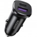 UGreen 2-Port 1A 1C 30W Pd Fast Car Charger Gray UG.CD130-40858.GY
