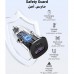 UGreen 2-Port 1A 1C 30W Pd Fast Car Charger Gray UG.CD130-40858.GY