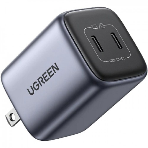 UGreen Nexode 45W Usb-C 2C Pd Gan Fast Charger Gray UG.CD294-90399.GY