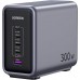 UGreen Nexode 300W 5-Port Pd 4C 1A Gan Fast Charger Gray UG.CD333-90904B.GY