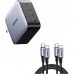 UGreen Nexode 100W 4-Port 1A-3C PD GaN Fast Charger Gray UG.X565-45226.GY