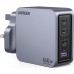 UGreen Nexode Pro 160W 4-Port 1A-3C PD GaN Fast Charger with UG.X763-25878.GY