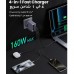 UGreen Nexode Pro 160W 4-Port 1A-3C PD GaN Fast Charger with UG.X763-25878.GY