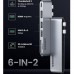 UGreen Dual Usb-C To HDMI2 Usb 3 Atf Sdusb-C Gray UG.CM380-80856