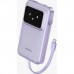 UGreen Powerbank Robotic 10000 Mah Pd 30W With Built-In Usb- Purple UG.PB511-35604B