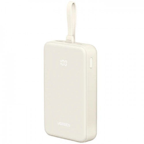 UGreen Powerbank 20000 Mah Pd 30W With Built-In Usb-C White UG.PB521-45207.WT