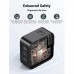 UGreen GaN 65W 3-Port 1A-2C PD Fast Travel Charger Gray UG.CD296-90409.GY