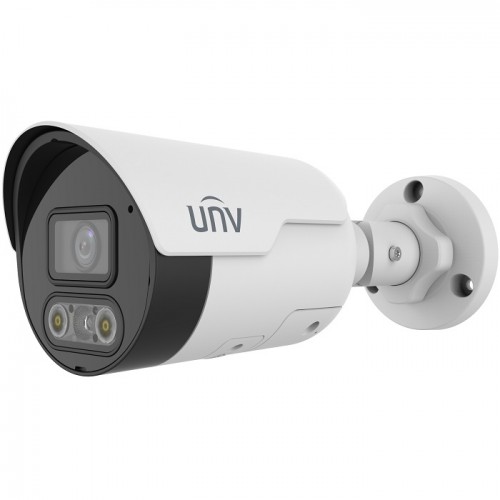 Unv 4MP HD ColorHunter Mini IR Fixed Bullet IPC2124LE-ADF28KMC-DL