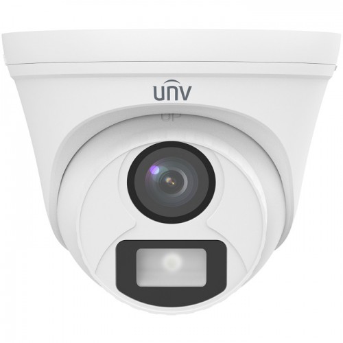 Unv 2MP 2.8mm 20m ColourHunter HD Fixed Turret Dome Analog Camera UAC-T112-F28-W