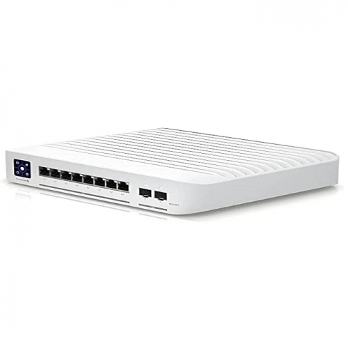 Ubiquiti Switch Enterprise 8-port PoE+ 2.5GbE, Ideal For Wi-Fi 6 AP, 2x 10g SFP+ Ports For Uplinks, Managed Layer 3 Switch USW-Enterprise-8-PoE