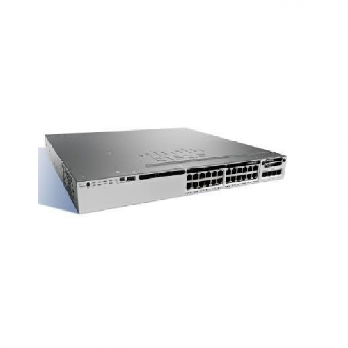 Cisco Catalyst C3850-24P Switch Layer 3 - 24 * 10/100/1000 Ethernet POE+ ports - IP Base - managed- stackable