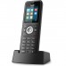 Yealink W59R Cordless Ruggedized DECT IP Phone, Base Station Not Included, 1.8-Inch Color Display, Power Adapter Included