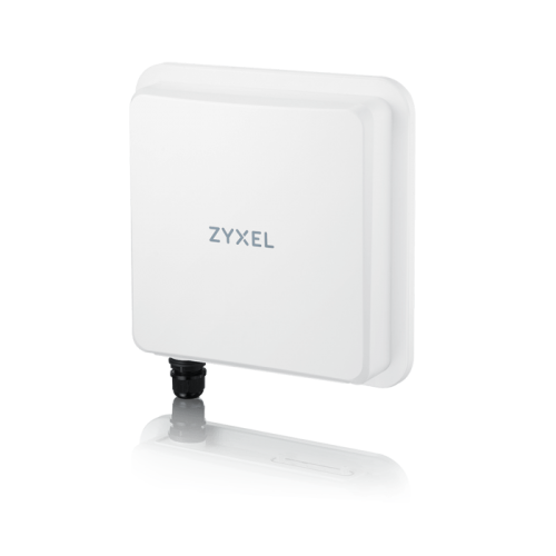 Zyxel FWA710 wireless router Multi-Gigabit Ethernet Dual-band (2.4 GHz / 5 GHz) 5G White