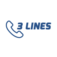 3 lines