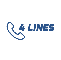 4 lines