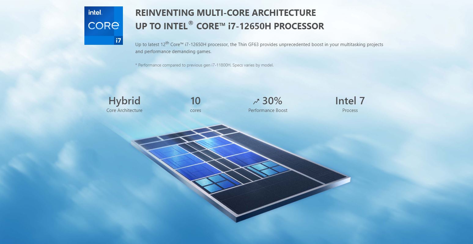 msi thin gf63